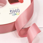 Лента Репсовая 2,5см х 110м (Розовый)