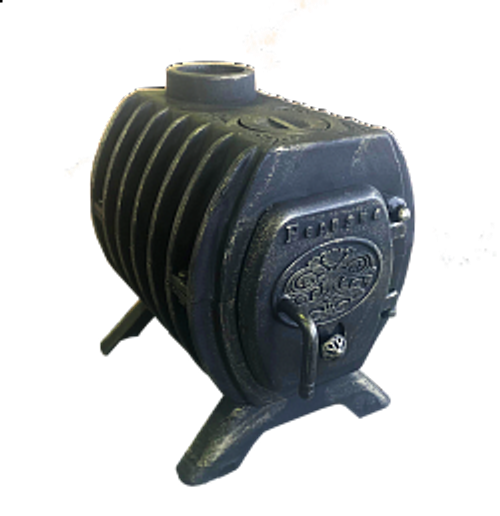 Печь чугунная отопительно-варочная "Берёзка 70"