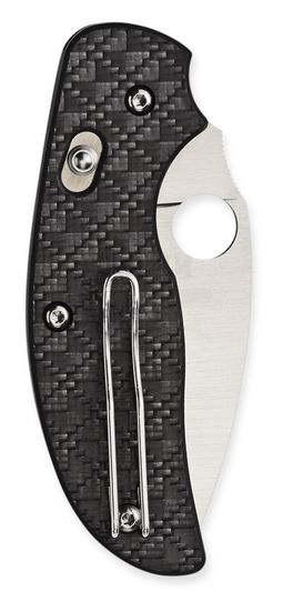 Складной нож Spyderco Sage 3 C123CFBAP c клинком из стали CPM-S30V, рукоять карбон