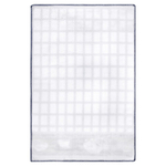 Салфетка из МИКРОФИБРЫ универсальная, 40х60 см, фиолетовая клетка, орнамент, 240 г/м2, BOOMHOUSE (БУМХАУС), 700882