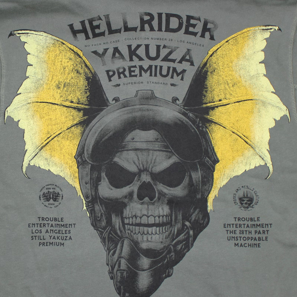 Толстовка оливковая Yakuza Premium 4024