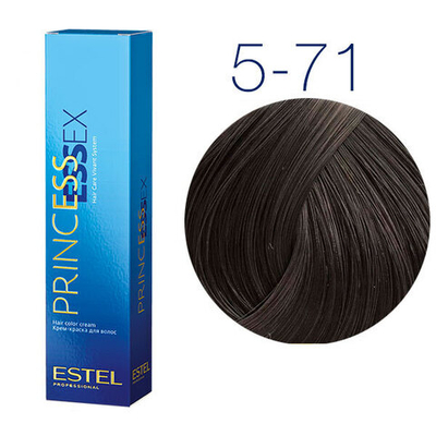ESTEL PROFESSIONAL 5/71 Светлый шатен коричнево-пепельный Estel Princess Essex 60 мл