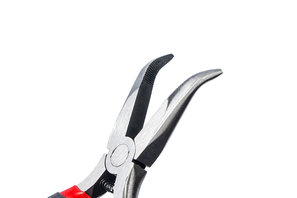 Мини длиногубцы изогнутые, 130 мм CS21085