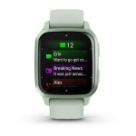 Смарт-часы Garmin Venu Sq 2 цвета мяты и безелем мятного цвета 010-02701-12
