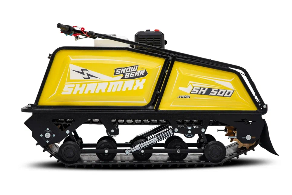Мотобуксировщик SHARMAX S500 с двигателем Honda GX 390 (2024)