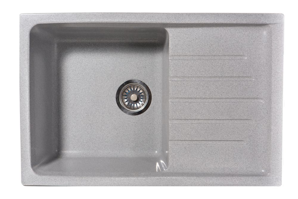 Мойка каменная S-12 глянец (Sim Gran), Серый