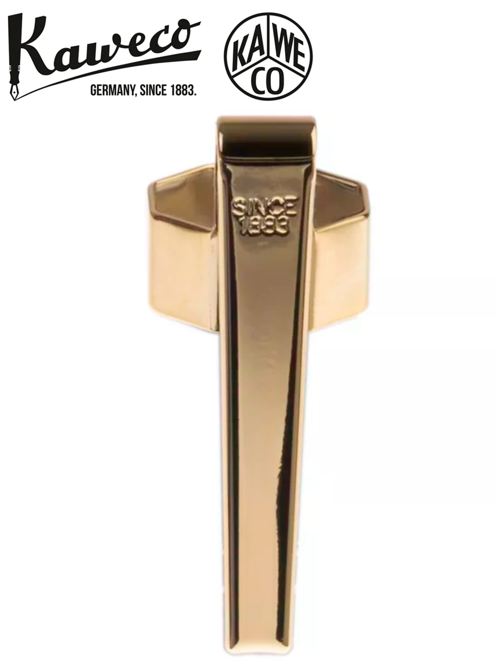 Клип-держатель Kaweco Octagonal для ручки карандаша Sport (10000261) золотой