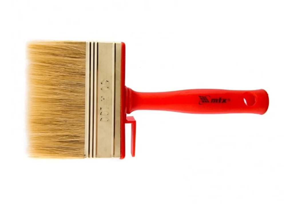 Кисть-ракля, 30 х 100 мм, натур. щетина, пластмас. корпус, пластмас. ручка// MTX 84121