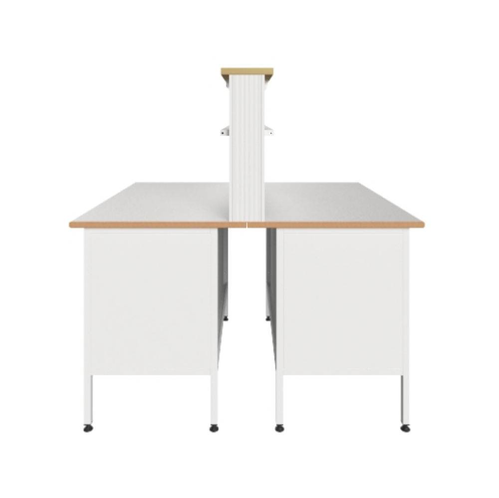 Стол островной физический с рабочей поверхностью из ламината