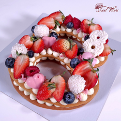Торт на 8 марта кондитерская Sweet Visors сладкие козырьки кондитер Светлана Дегтерева