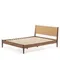 Кровать Elan из шпона и массива ореха 160x200 см