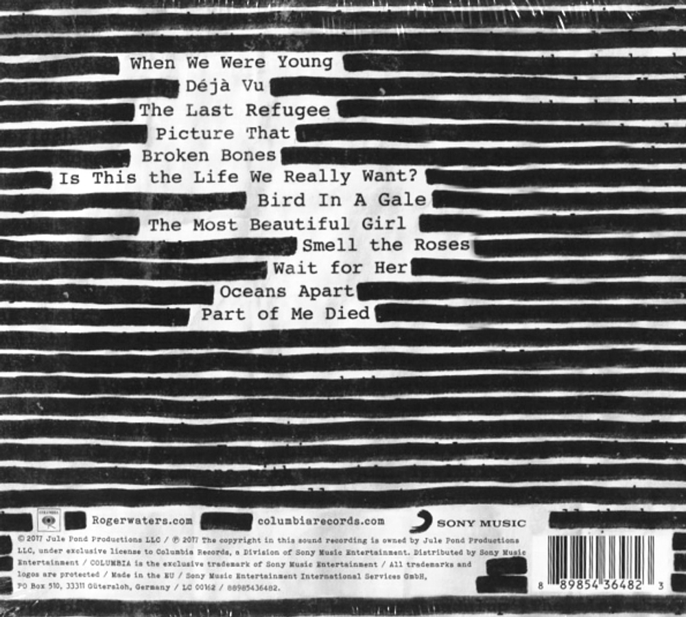 Roger Waters / Is This The Life We Really Want? (CD)