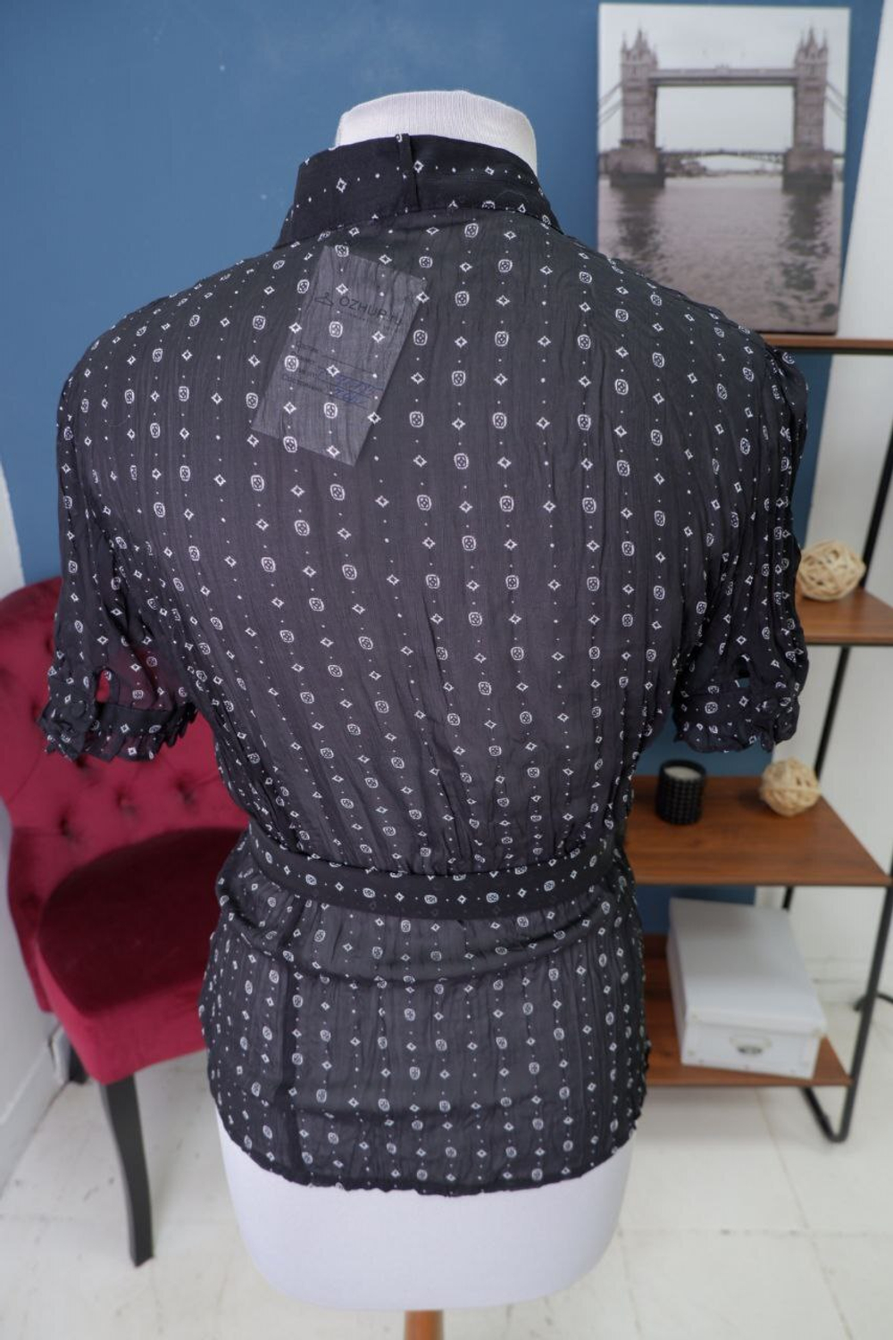 Блузка NEW LOOK с поясом 40 размер