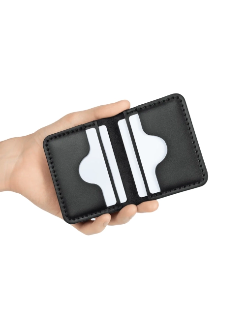 Картхолдер "4 кармана" Черный