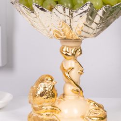 Фруктовница-конфетница Зарничка Свитти Айвори