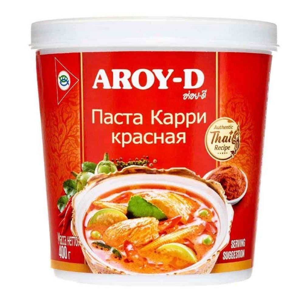 Aroy-D Паста Карри красная, 400 г