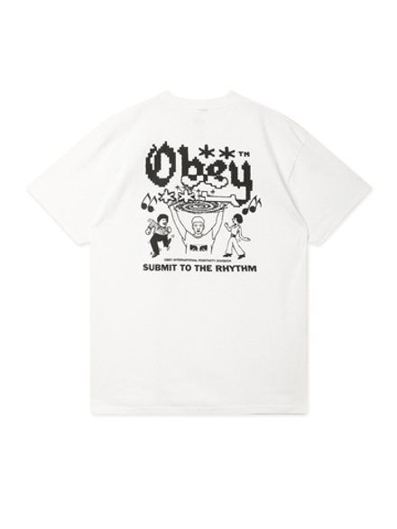 Мужская Футболка Obey Submit To The Rhythm