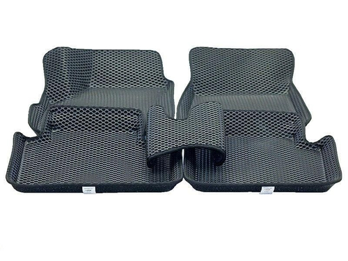 Коврики на пол Renault Duster с 2016-2018 г. EVA 3D черные, кант черный (ПТП64)