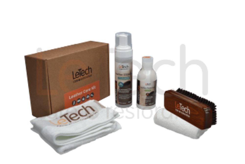 LeTech Expert Line Leather Care Kit - Малый набор для ухода за кожей.