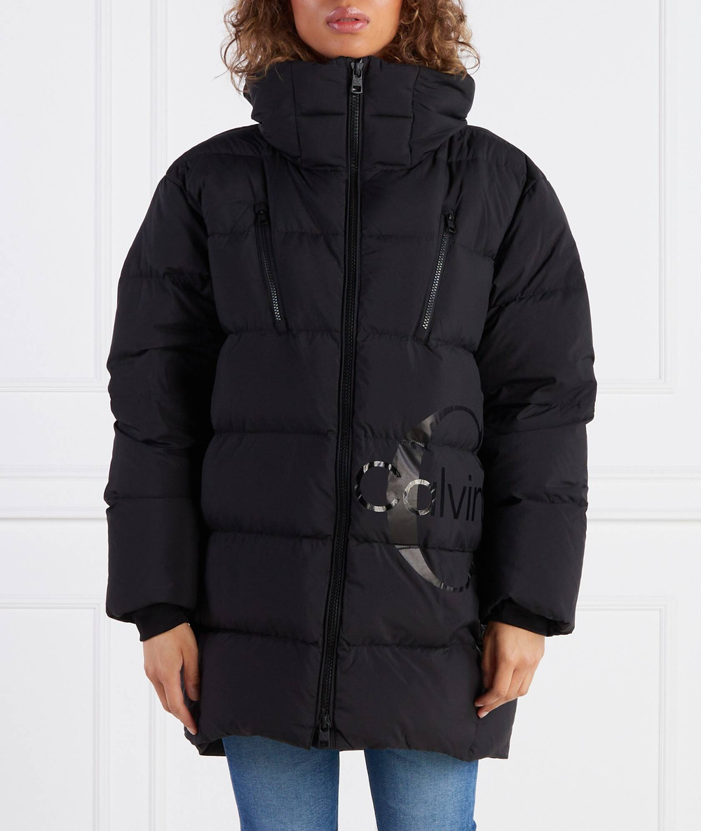 Пуховая куртка CALVIN KLEIN JEANS - черный(J20J219849)