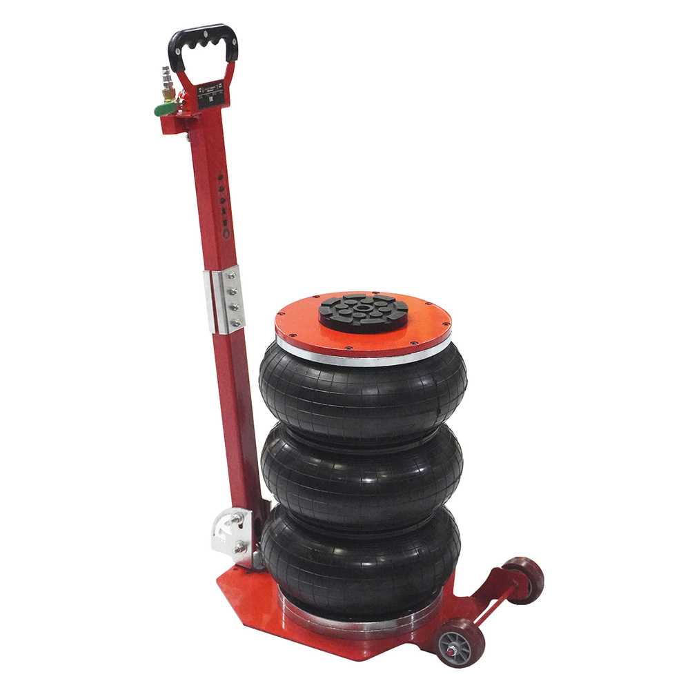 WDK-81813D Домкрат пневматический подкатной 5 т, 145-440 мм, с регулировкой угла наклона рукояти