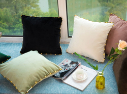 Наволочка 45х45 Sofi De MarkO Flash изумрудная