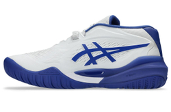 Мужские кроссовки теннисные Asics Gel-Resolution X - белый/темный кобальт