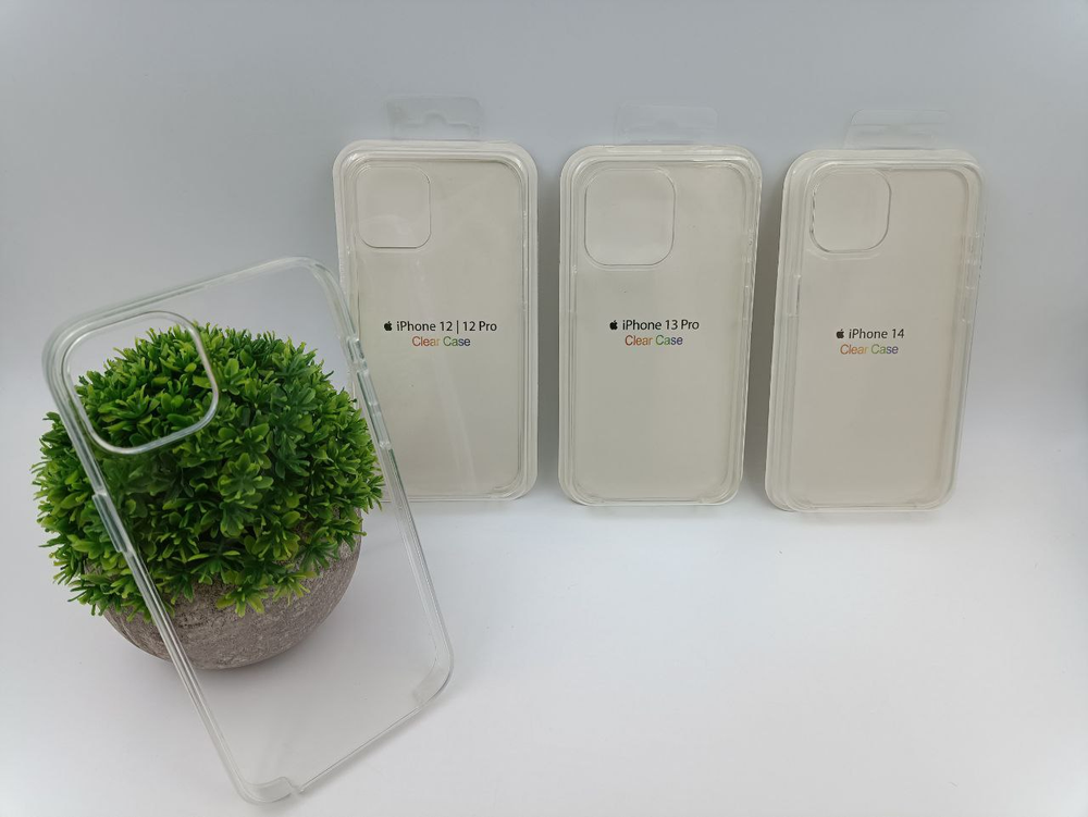 CLear Case противоударный плаcтик-силикон для iPhone 12 PRO MAX