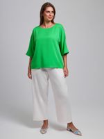 Блузка Летний драйв-2 Виотекс ЯРКО-ЗЕЛЁНЫЙ