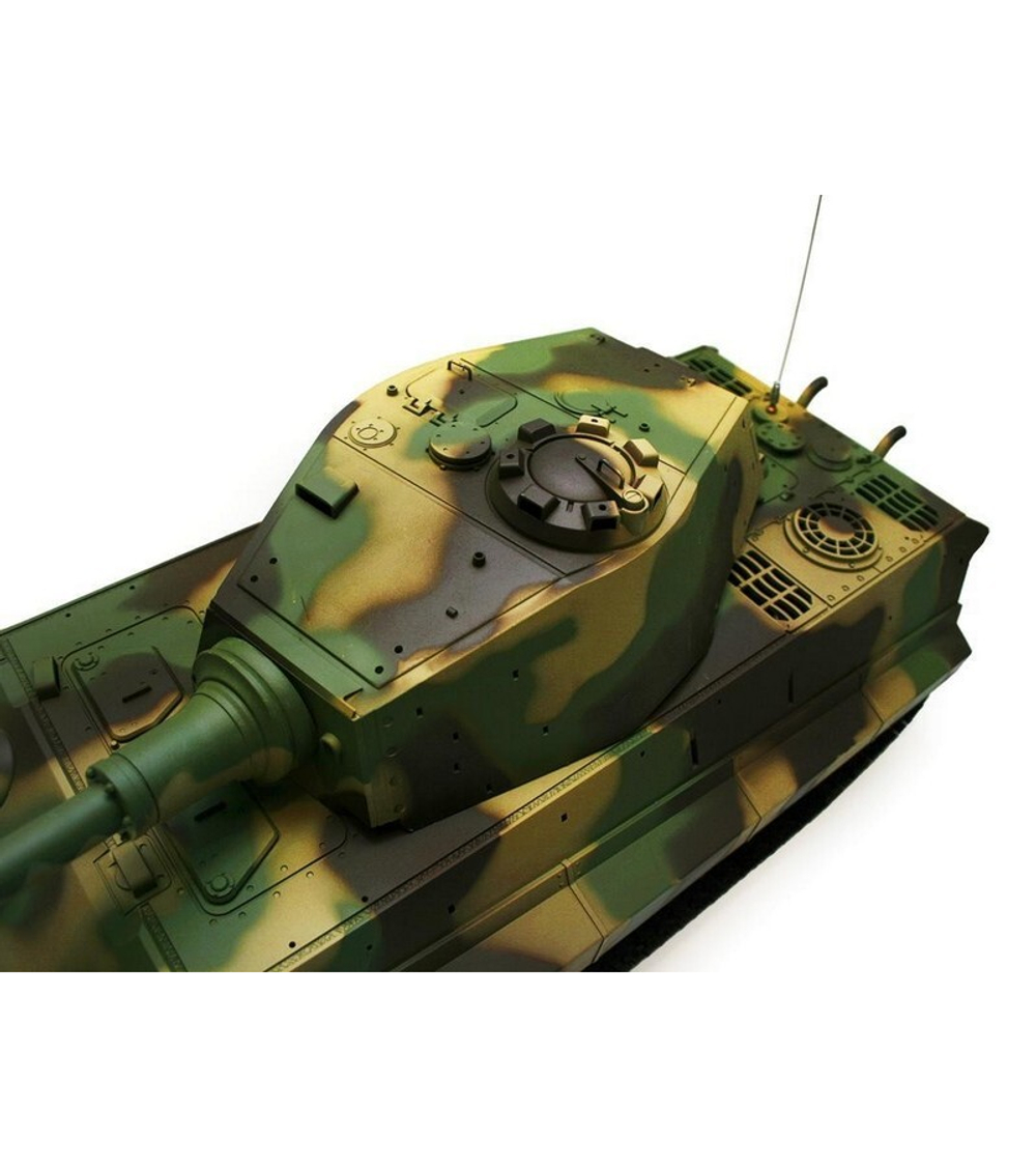 Радиоуправляемый танк Heng Long King Tiger (башня Henschel) Upgrade V7.0 2.4G 1/16 RTR