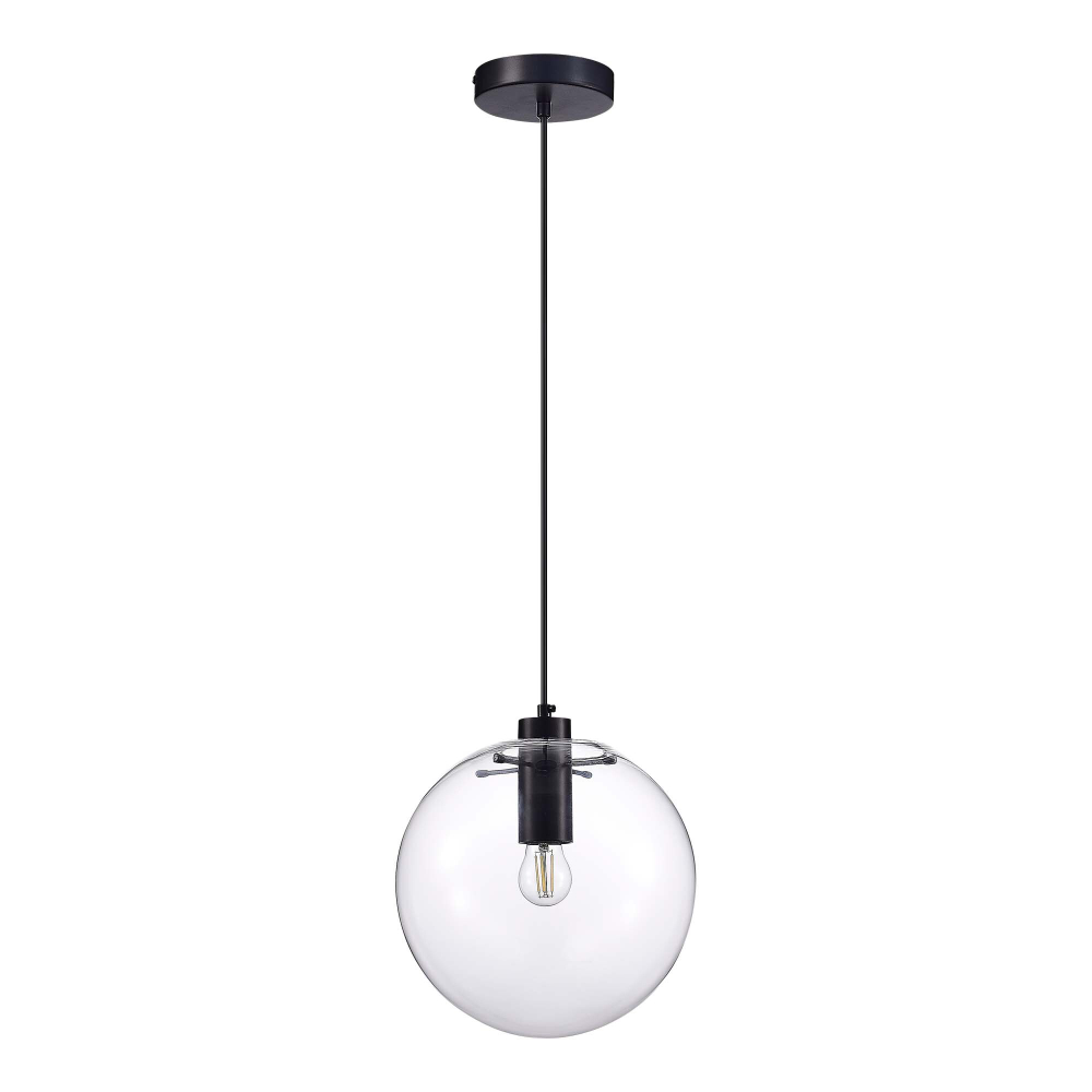 SL1056.413.01 Подвес ST-Luce Черный/Прозрачный E27 1*60W