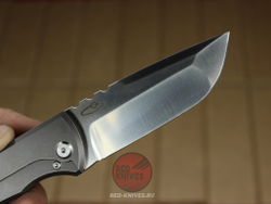 Нож CHAVES KNIVES 229 REDENCION KICKSTOP FLIPPER KNIFE TITANIUM CHISEL RK-432