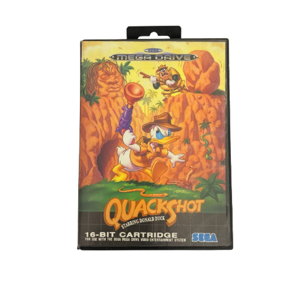 Картридж QuackShot - Donald Duck (Sega Mega Drive)