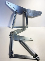 Механизм книжка для диванов №504, комплект пр. и лев. деталь