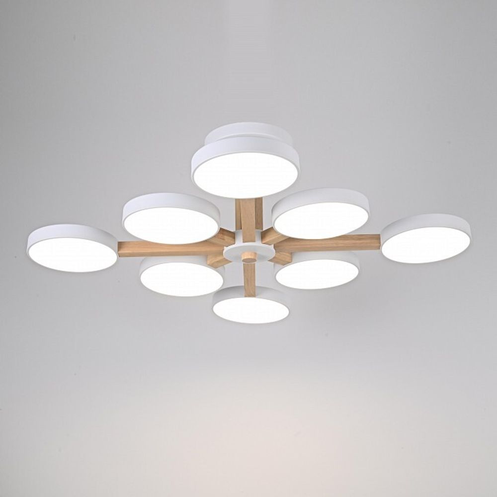 Люстра на штанге Imperiumloft TURNA White TURNA-B01