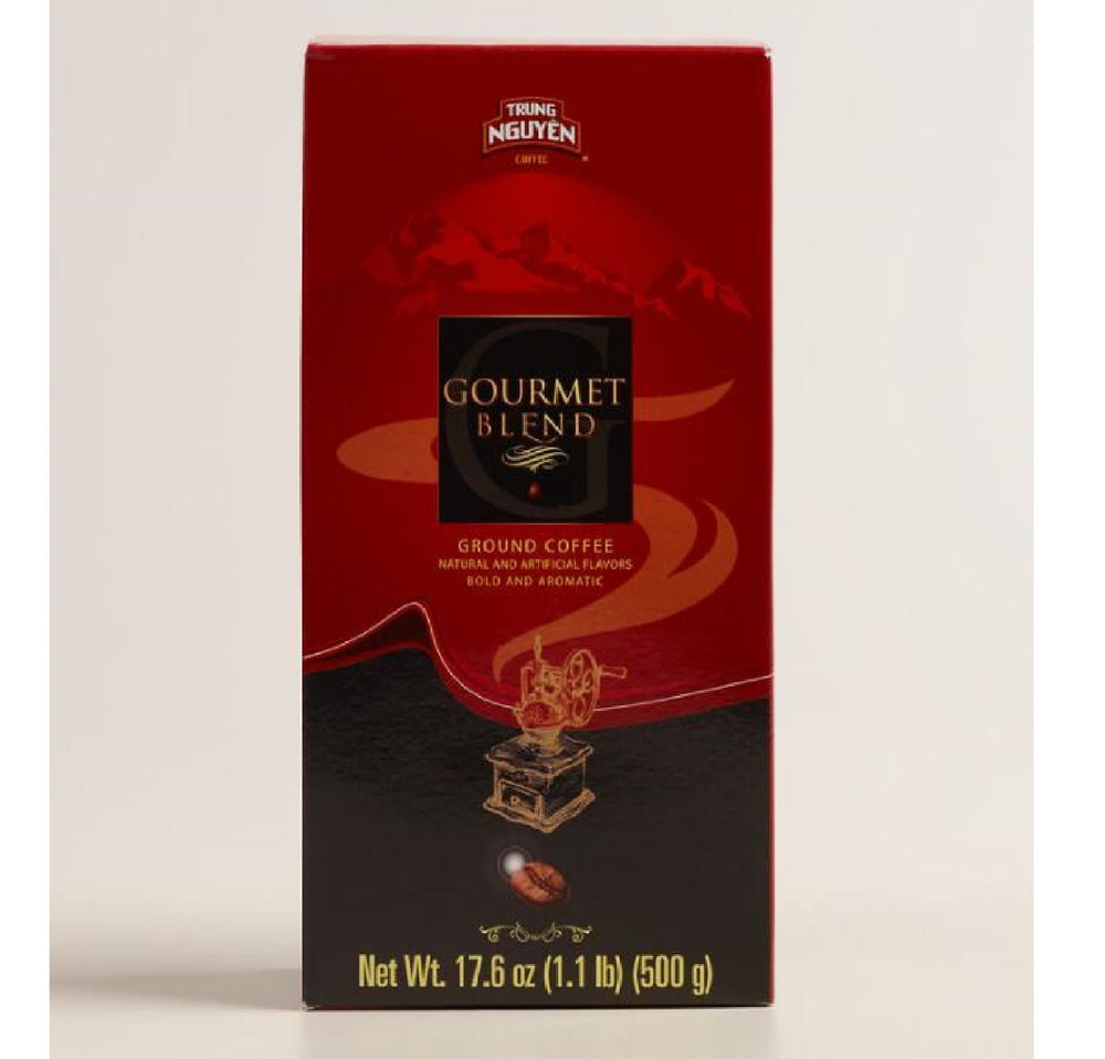 Вьетнамский молотый кофе Гурмэ Бленд (Trung Nguyen, Gourmet Blend), 500 г