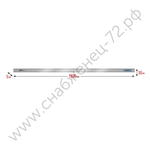 ЗУБР АПЛ, 2.0 м, усиленная алюминиевая линейка, Профессионал (34384-200)