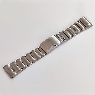 Браслет титановый QuickFit 26 мм для Garmin Fenix 7x 6x 5x, Tactix 7 Delta, Enduro 2, Instinct 2X быстросъемный