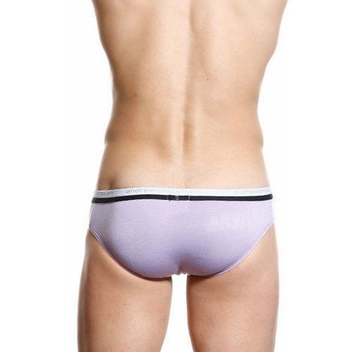 Мужские трусы брифы сиреневые Andrew Christian V Slim Holiday Brief Lilac AC3-M085