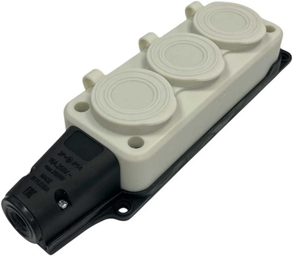 Удлинитель силовой iTOK i-CONNECT-PLUS-SU-KG-315-3-54-40-WHITE