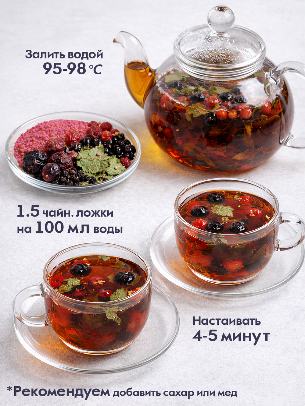 Чай Tasteabrew PRO "Смородиновый черный" 250гр