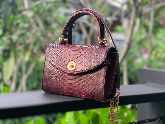 Сумка из кожи питона BG-462