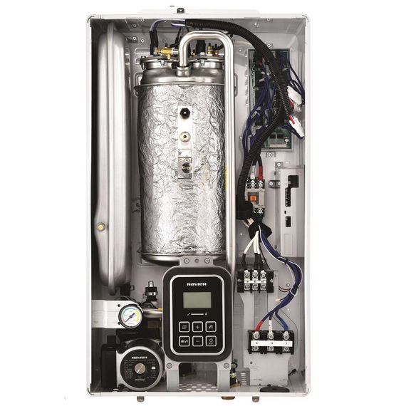 Котел настенный электрический Navien EQB - 24HW 24квт, одноконтурный — (2)