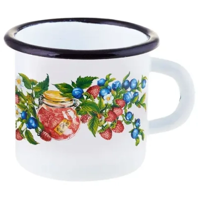 Кружка эмал Конфитюр 0,4л ТМ Appetite
