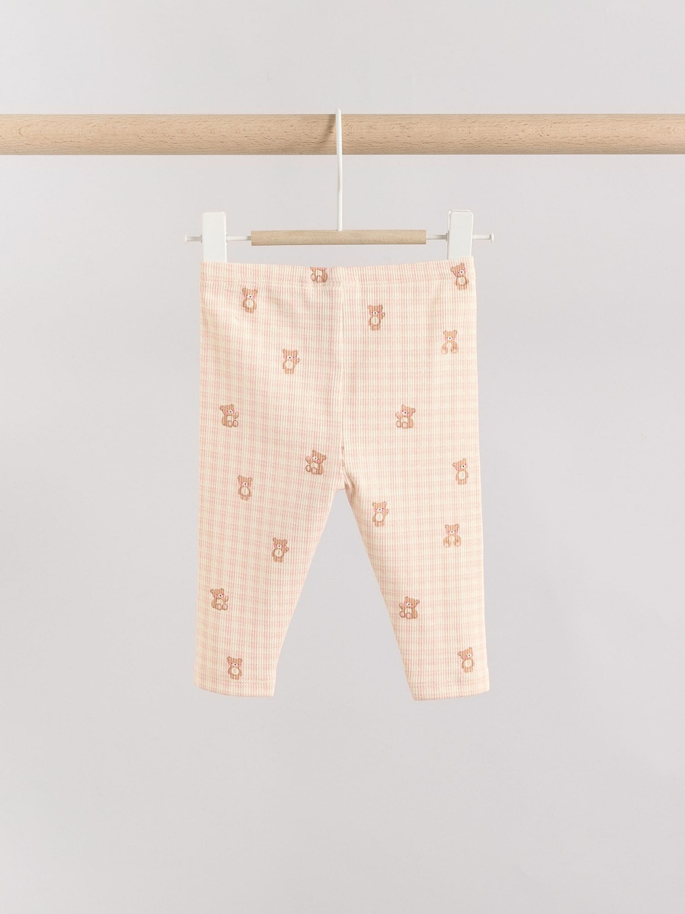 Платье и спортивные брюки в комплекте для девочек Next E66-456, Бежевый