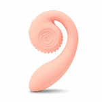 Двойной стимулятор точки G SVibe Snail GIZI персиково-розовый