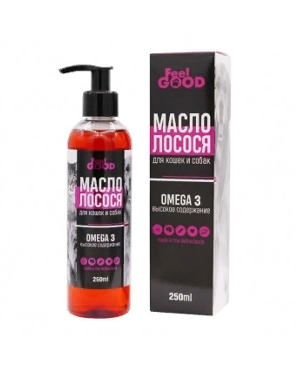 Масло лосося 250мл FeelGOOD