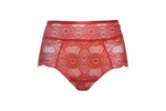 Трусики с завышенной талией Bohemian Vibe (Размер: 42) (Цвет: терракотовый)