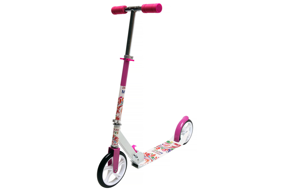 Самокат взрослый Prolike PLKS04P, розовый