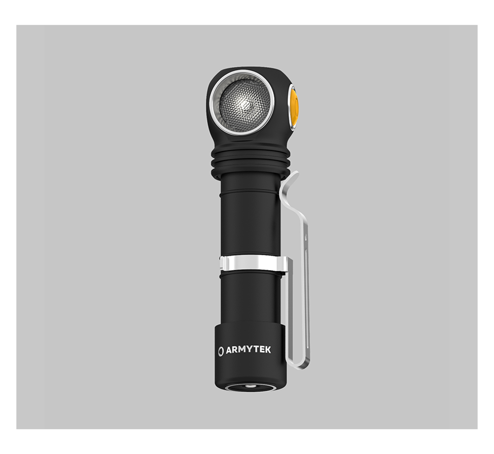 Фонарь налобный Armytek Wizard C2 Pro v4 Magnet USB + ABM01 + 18650, XHP50.2, Холодный свет, 2500 лм, 1x18650